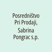 Posredništvo Pri Prodaji, Sabrina Pongrac s.p. - Logotip