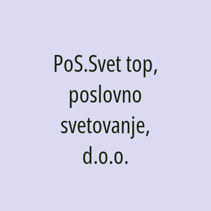 PoS.Svet top, poslovno svetovanje, d.o.o. - Logotip