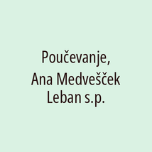 Poučevanje, Ana Medvešček Leban s.p. - Logotip