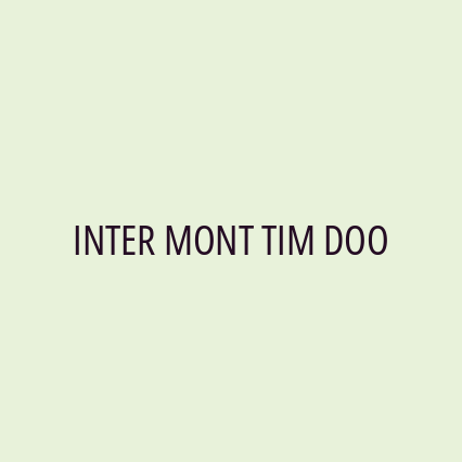 INTER MONT TIM DOO