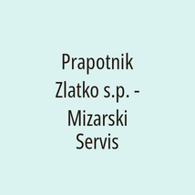 Prapotnik Zlatko s.p. - Mizarski Servis - Logotip