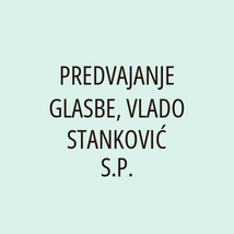 PREDVAJANJE GLASBE, VLADO STANKOVIĆ S.P. - Logotip