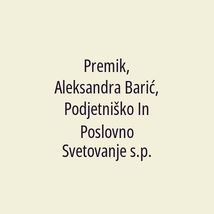 Premik, Aleksandra Barić, Podjetniško In Poslovno Svetovanje s.p. - Logotip