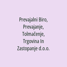 Prevajalni Biro, Prevajanje, Tolmačenje, Trgovina In Zastopanje d.o.o. - Logotip