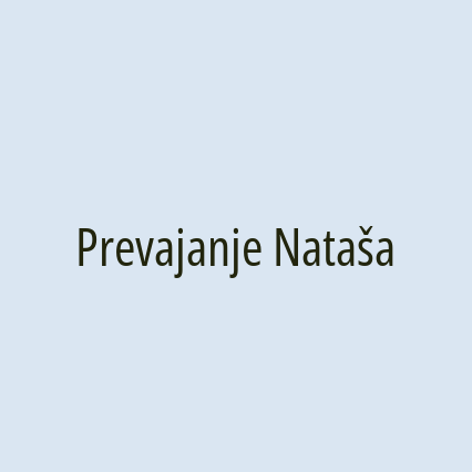 Prevajanje Nataša  - Logotip