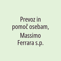 Prevoz in pomoč osebam, Massimo Ferrara s.p. - Logotip