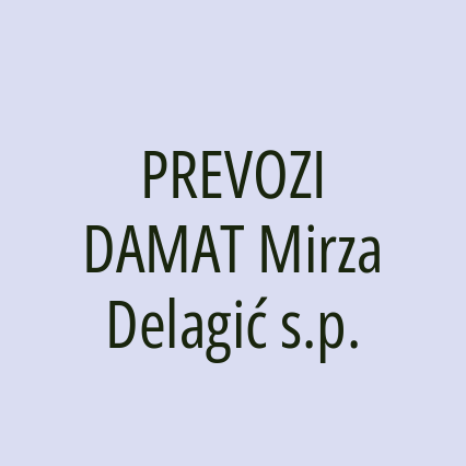 PREVOZI DAMAT Mirza Delagić s.p. - Logotip