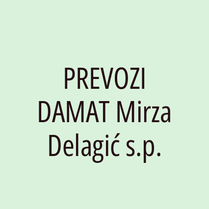 PREVOZI DAMAT Mirza Delagić s.p. - Logotip