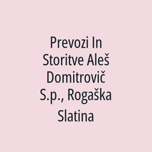 Prevozi In Storitve Aleš Domitrovič S.p., Rogaška Slatina - Logotip