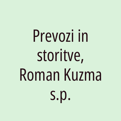 Prevozi in storitve, Roman Kuzma s.p. - Logotip
