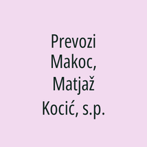 Prevozi Makoc, Matjaž Kocić, s.p. - Logotip