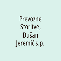 Prevozne Storitve, Dušan Jeremić s.p. - Logotip