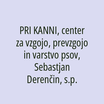 PRI KANNI, center za vzgojo, prevzgojo in varstvo psov, Sebastjan Derenčin, s.p. - Logotip