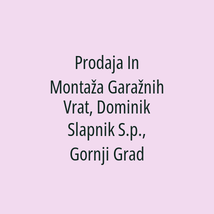 Prodaja In Montaža Garažnih Vrat, Dominik Slapnik S.p., Gornji Grad - Logotip