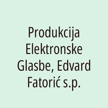 Produkcija Elektronske Glasbe, Edvard Fatorić s.p. - Logotip