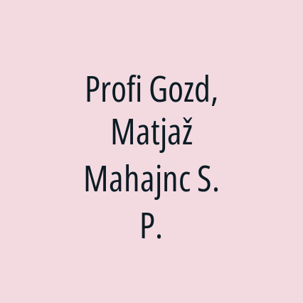 Profi Gozd, Matjaž Mahajnc S. P. - Logotip