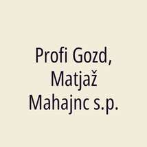 Profi Gozd, Matjaž Mahajnc s.p. - Logotip