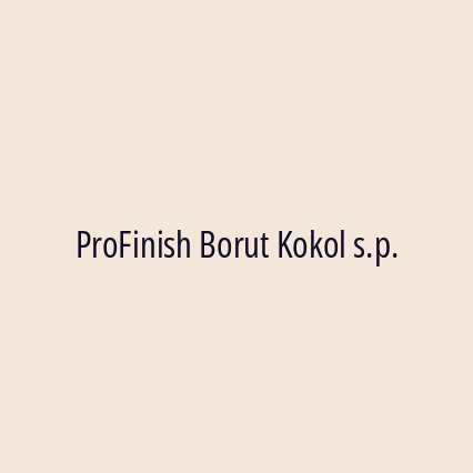 ProFinish Borut Kokol s.p. - Logotip
