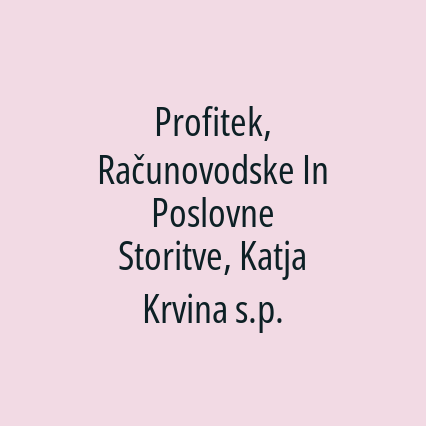 Profitek, Računovodske In Poslovne Storitve, Katja Krvina s.p. - Logotip