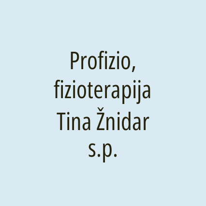 Profizio, fizioterapija Tina Žnidar s.p. - Logotip