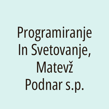 Programiranje In Svetovanje, Matevž Podnar s.p. - Logotip