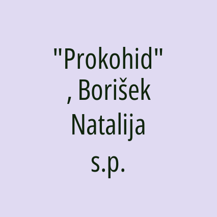 "Prokohid", Borišek Natalija s.p. - Logotip