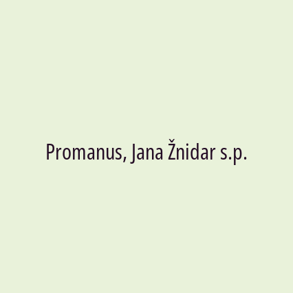 Promanus, Jana Žnidar s.p. - Logotip