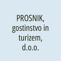 PROSNIK, gostinstvo in turizem, d.o.o. - Logotip