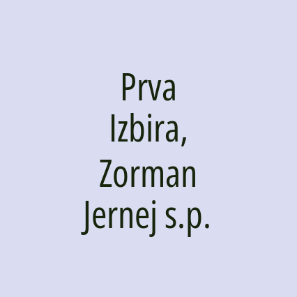 Prva Izbira, Zorman Jernej s.p. - Logotip