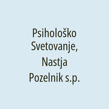 Psihološko Svetovanje, Nastja Pozelnik s.p. - Logotip