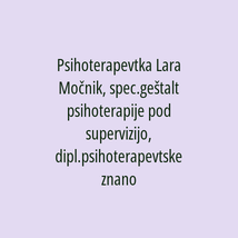 Psihoterapevtka Lara Močnik, dipl. psihoterapevtske znanosti, spec. geštalt psihoterapije pod supervizijo - Logotip