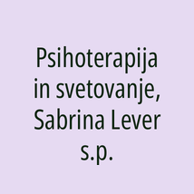Psihoterapija in svetovanje, Sabrina Lever s.p. - Logotip