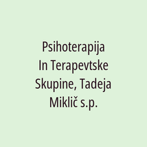 Psihoterapija In Terapevtske Skupine, Tadeja Miklič s.p. - Logotip