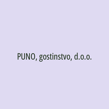 PUNO, gostinstvo, d.o.o. - Logotip