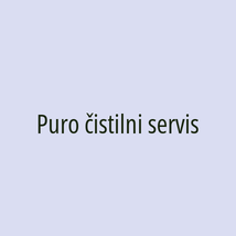 Puro čistilni servis - Logotip