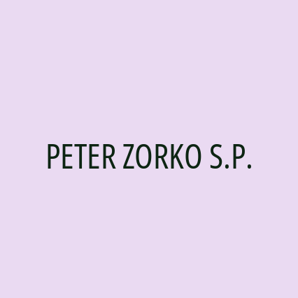 PETER ZORKO S.P.