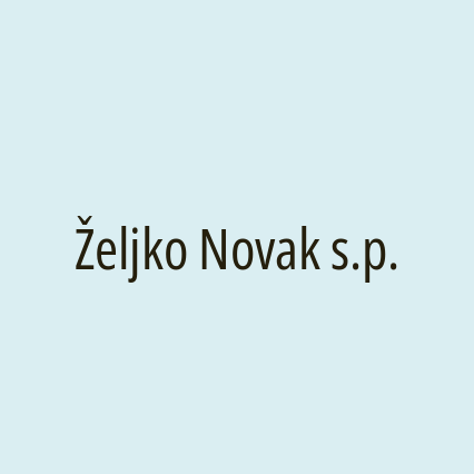 Željko Novak s.p.