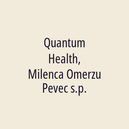 Quantum Health, Milenca Omerzu Pevec s.p. - Logotip