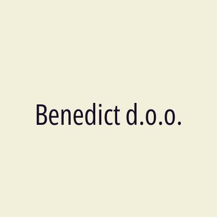 Benedict d.o.o.