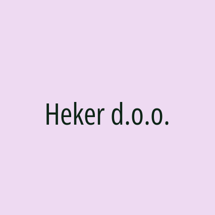 Heker d.o.o.