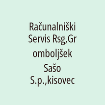 Računalniški Servis Rsg,Gromboljšek Sašo S.p.,kisovec - Logotip