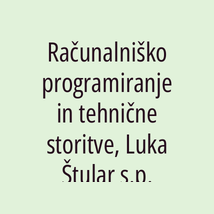 Računalniško programiranje in tehnične storitve, Luka Štular s.p. - Logotip