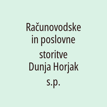 Računovodske in poslovne storitve Dunja Horjak s.p. - Logotip