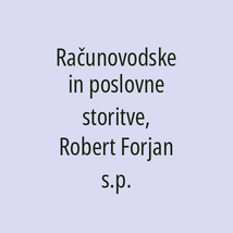 Računovodske in poslovne storitve, Robert Forjan s.p. - Logotip