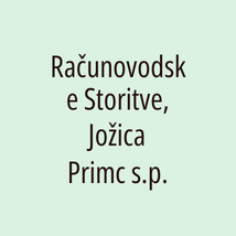 Računovodske Storitve, Jožica Primc s.p. - Logotip