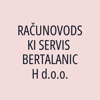 RAČUNOVODSKI SERVIS BERTALANICH d.o.o. - Logotip