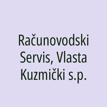Računovodski Servis, Vlasta Kuzmički s.p. - Logotip