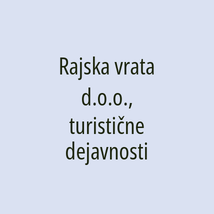 Rajska vrata d.o.o., turistične dejavnosti - Logotip