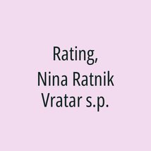 Rating, Nina Ratnik Vratar s.p. - Logotip