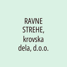 RAVNE STREHE, krovska dela, d.o.o. - Logotip